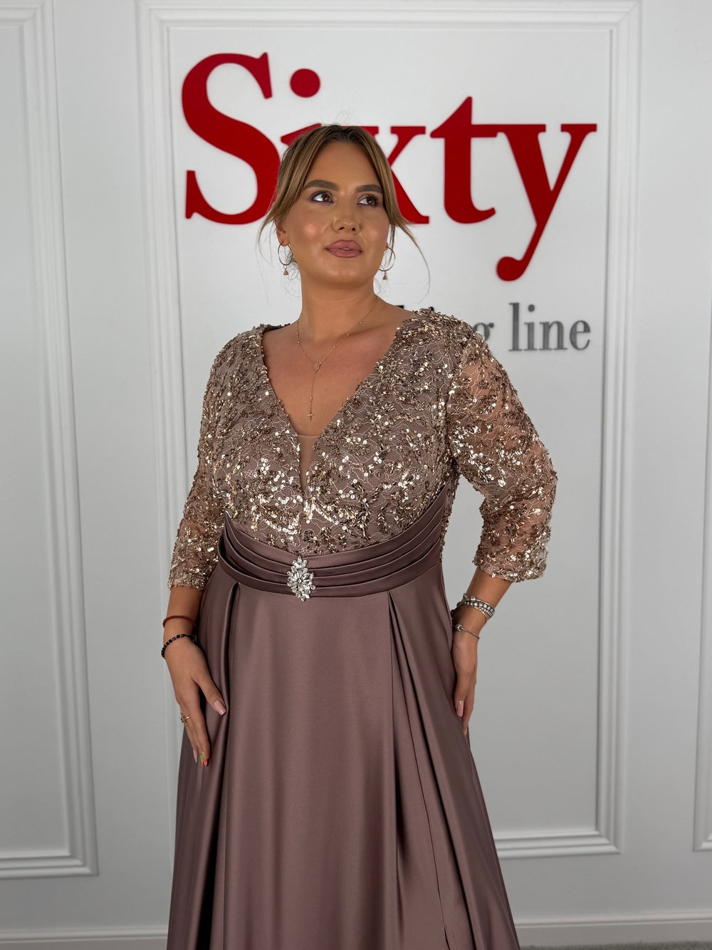 Rochie tafta Claude