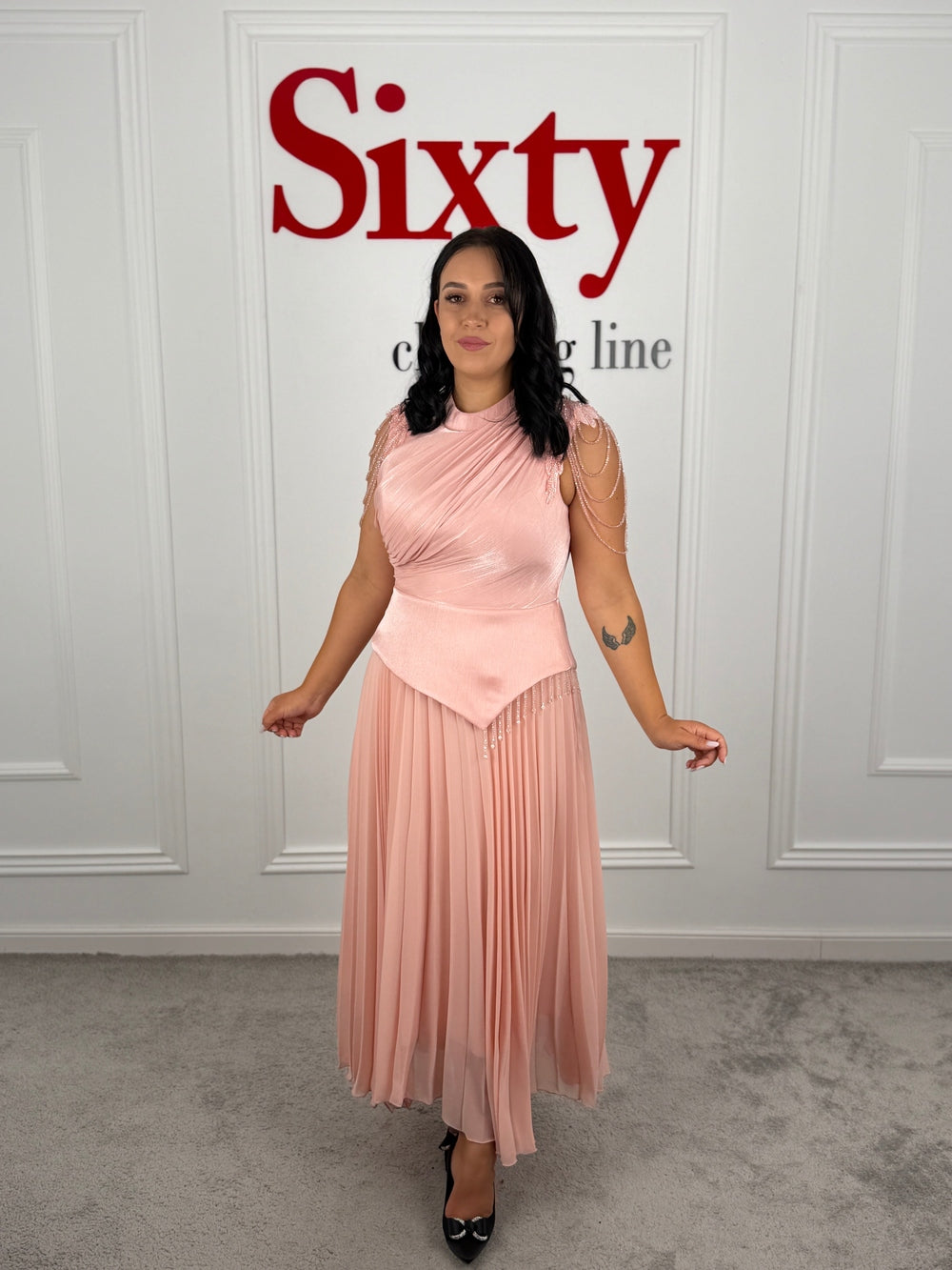 Rochie voal Anais