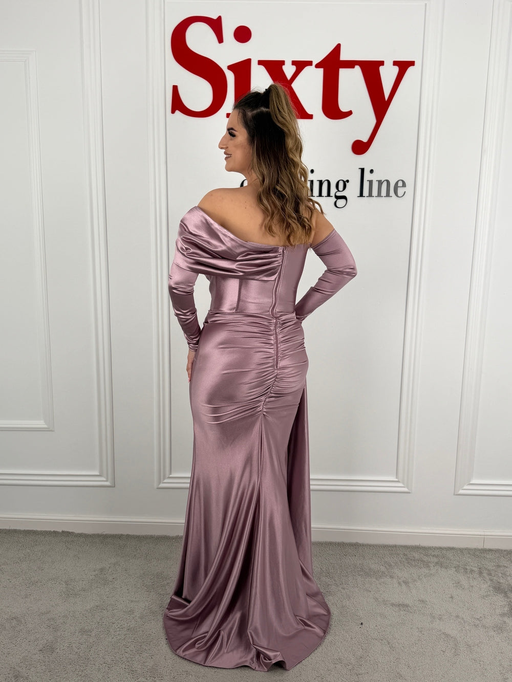 Rochie lycra Silver