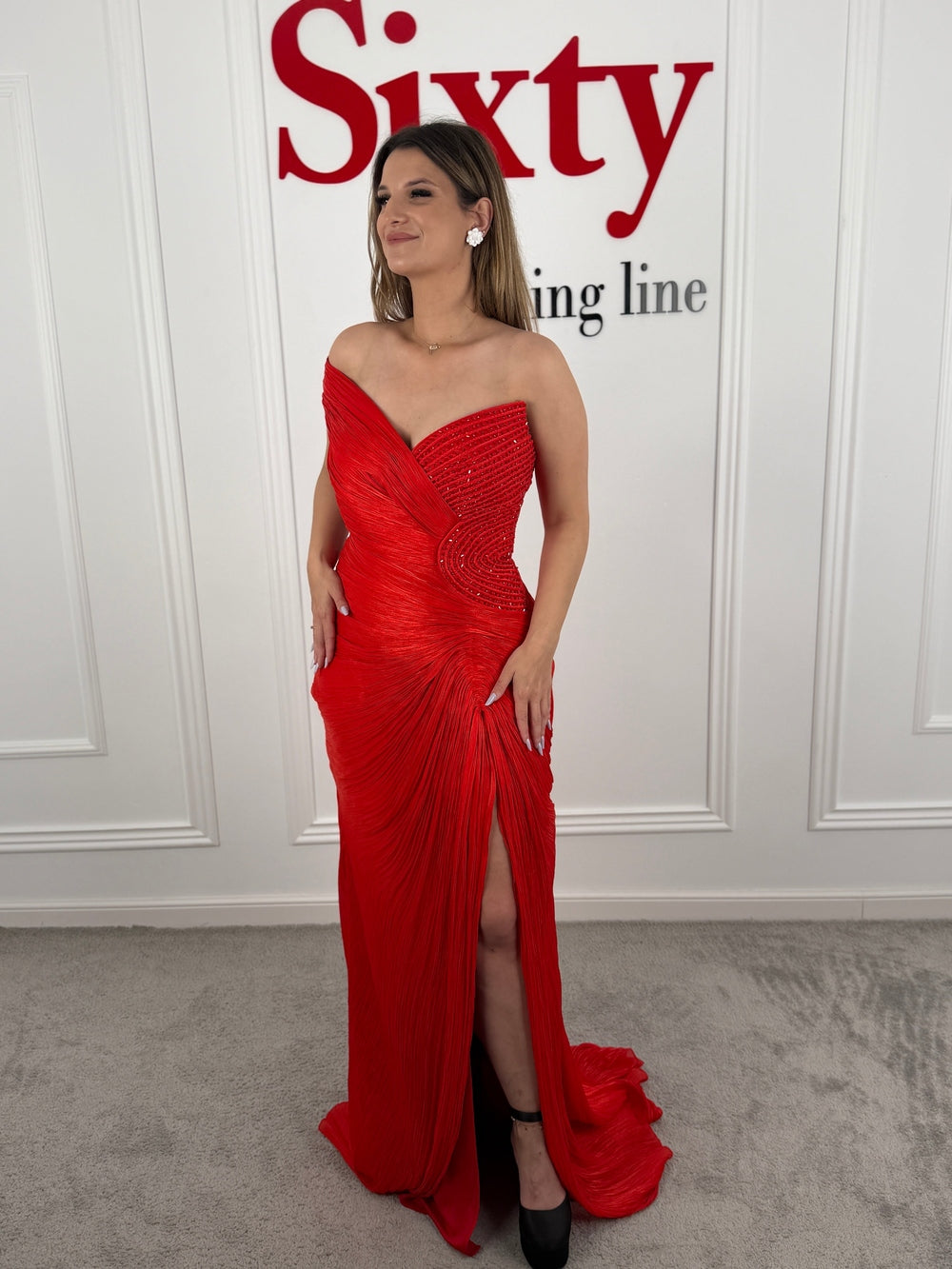 Rochie voal Siana