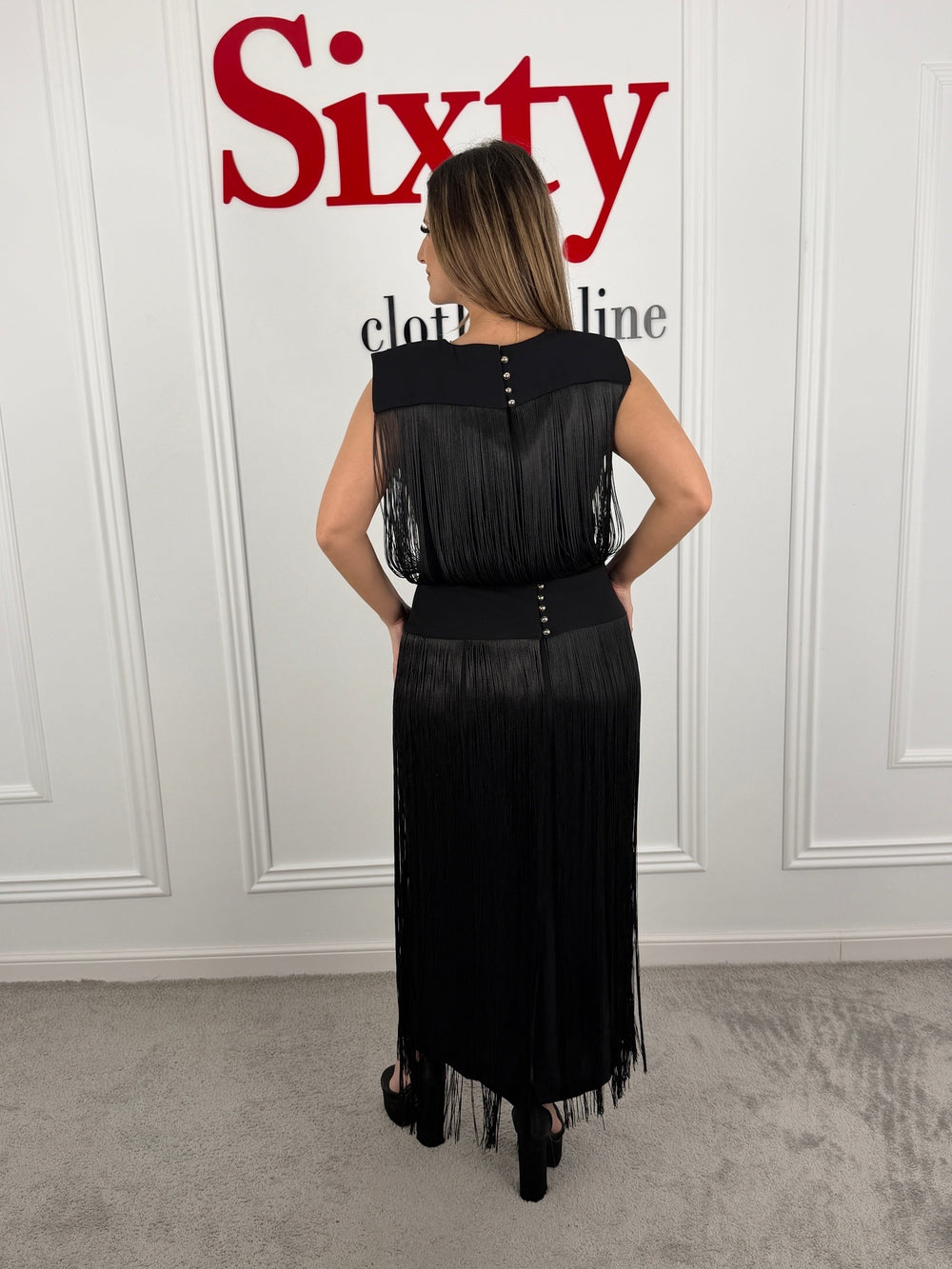 Rochie franjuri Eliza
