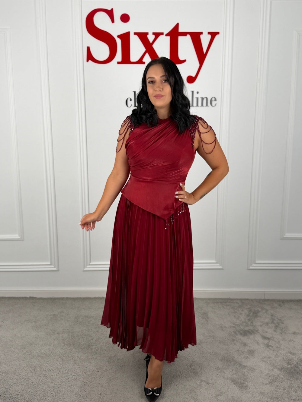 Rochie voal Anais