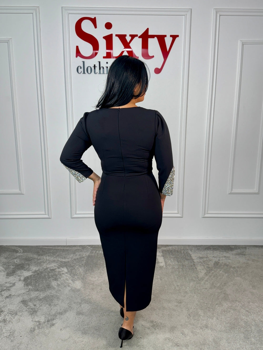 Rochie stofa cu pietre Diandra