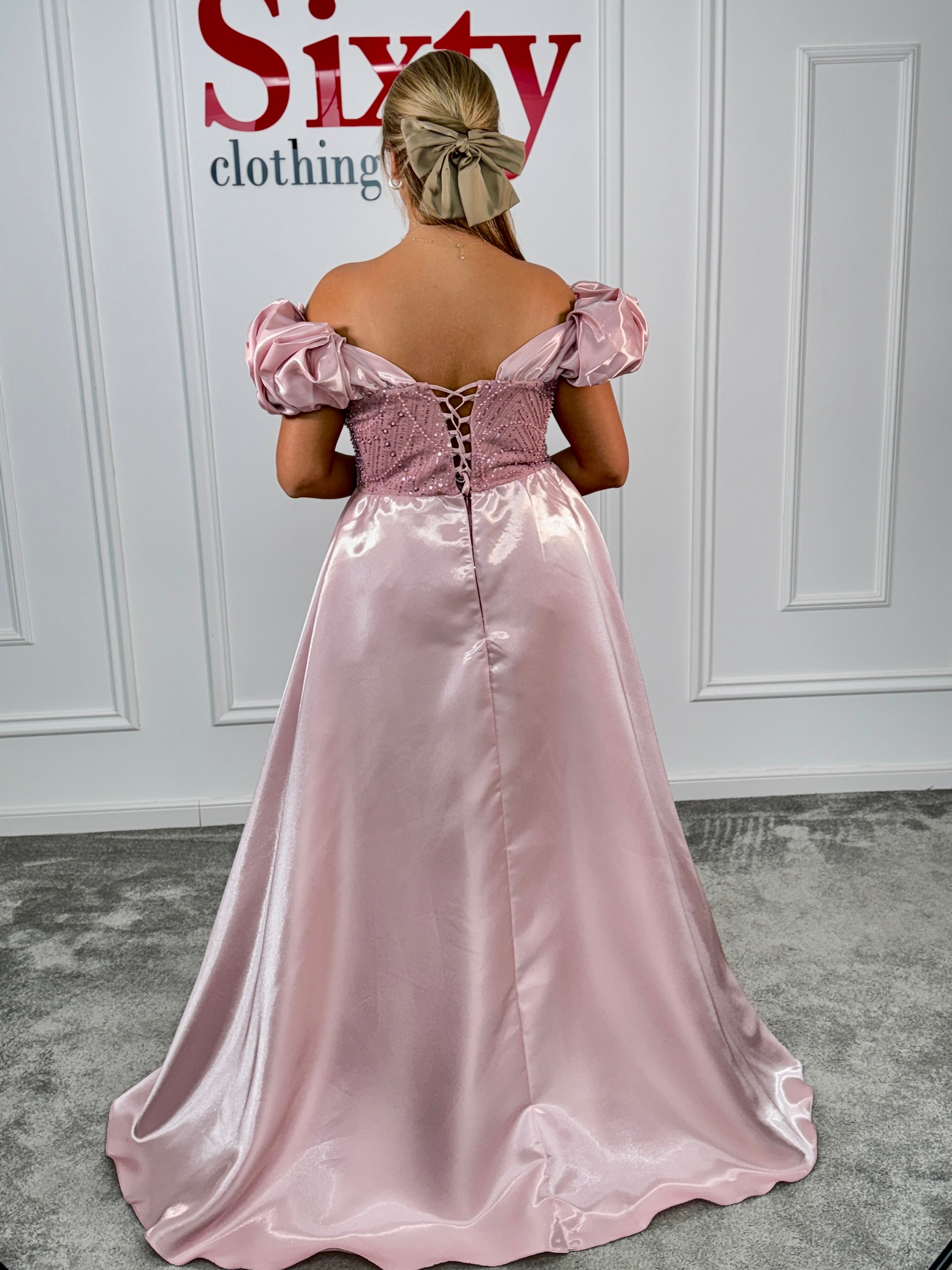 Rochie dantela cu perle Blank