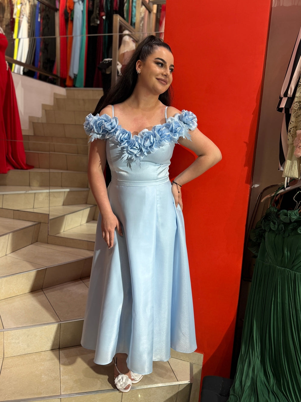 Rochie tafta Meresa