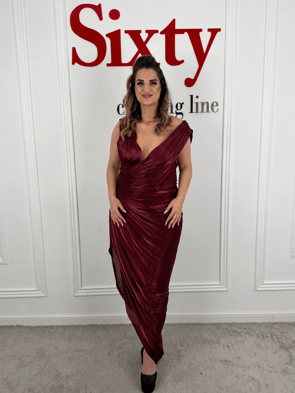 Rochie voal Amber