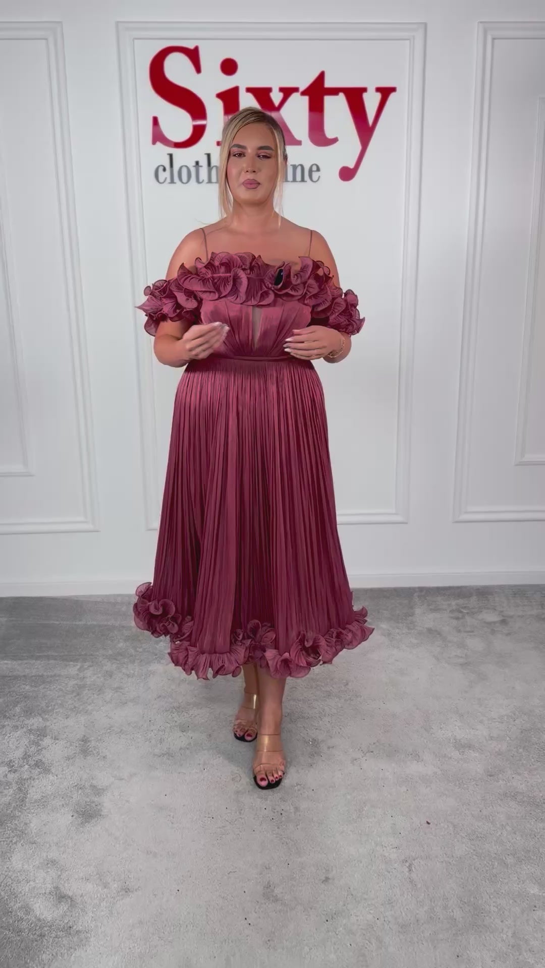 Rochie voal Delores